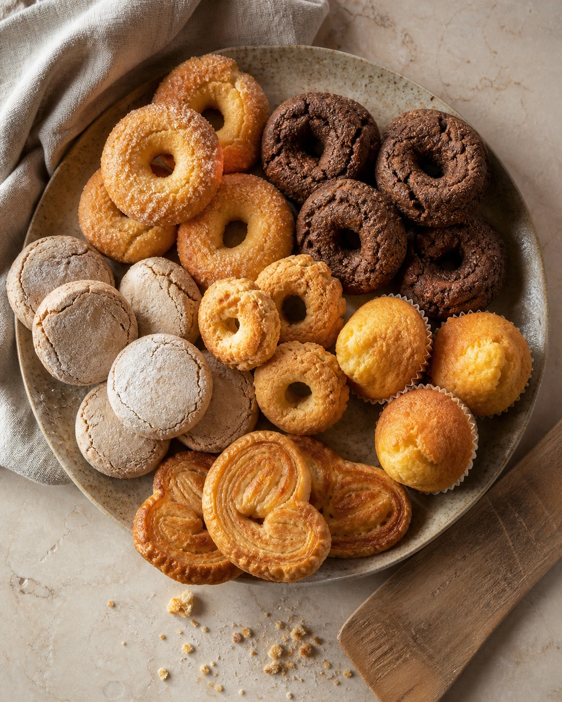 Bollería y rosquillas de obradores locales