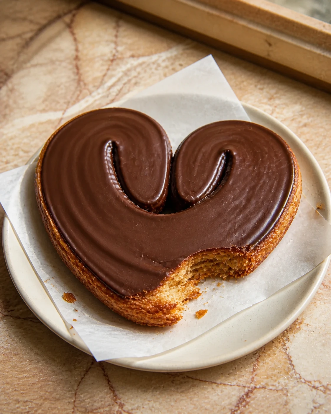 Palmera de chocolate