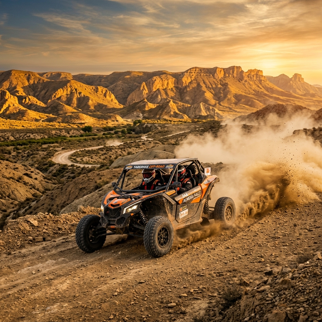 Rutas en buggy por el desierto árido de Tabernas