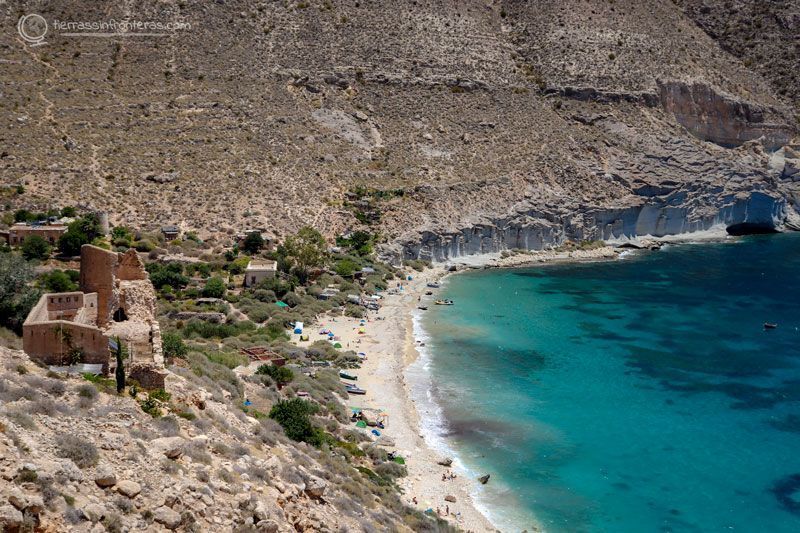 Cala de San Pedro en Cabo de Gata