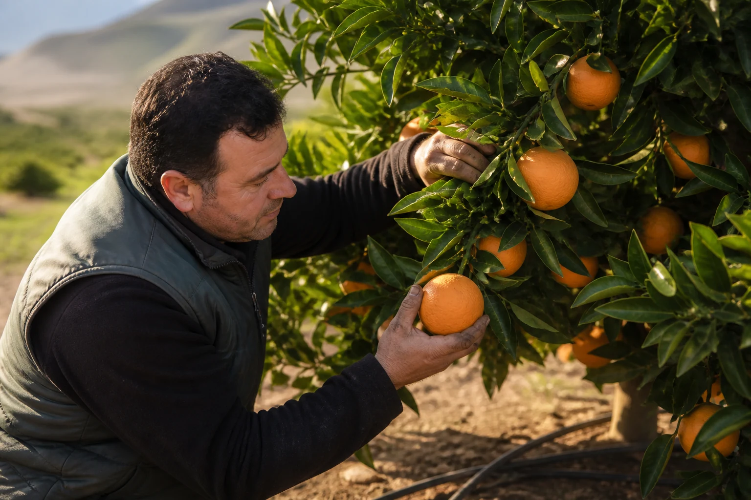 Del árbol a la botella de zumo