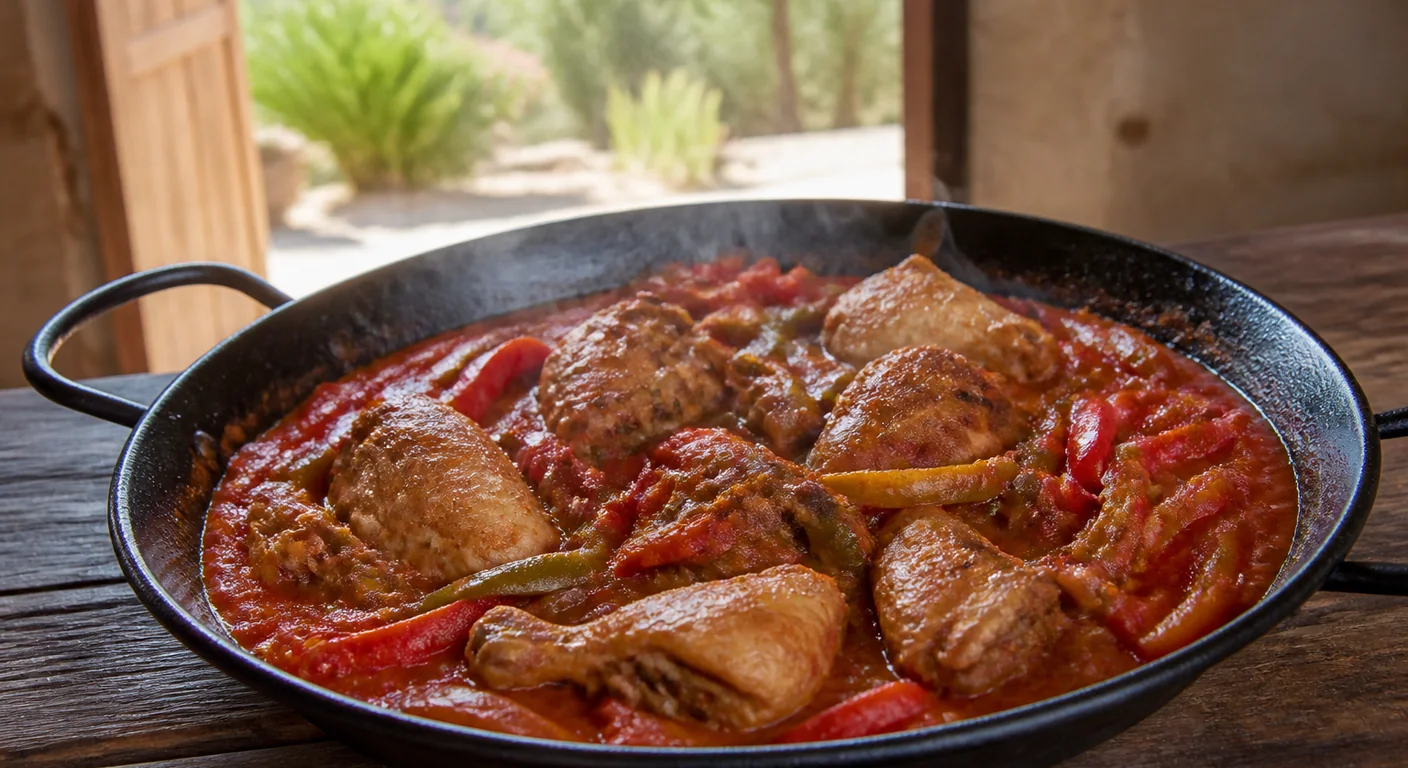 Fritada de conejo y pollo