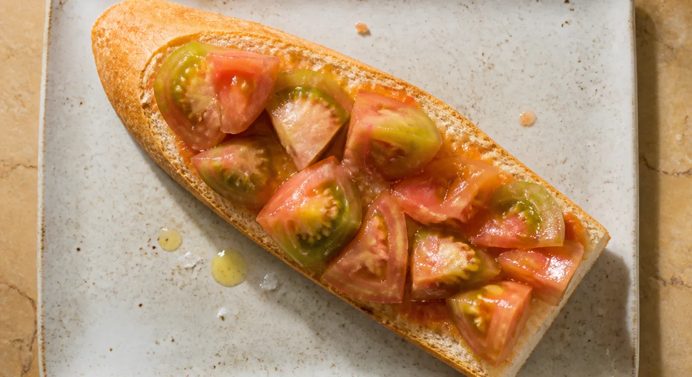 Tostada de tomate Raf