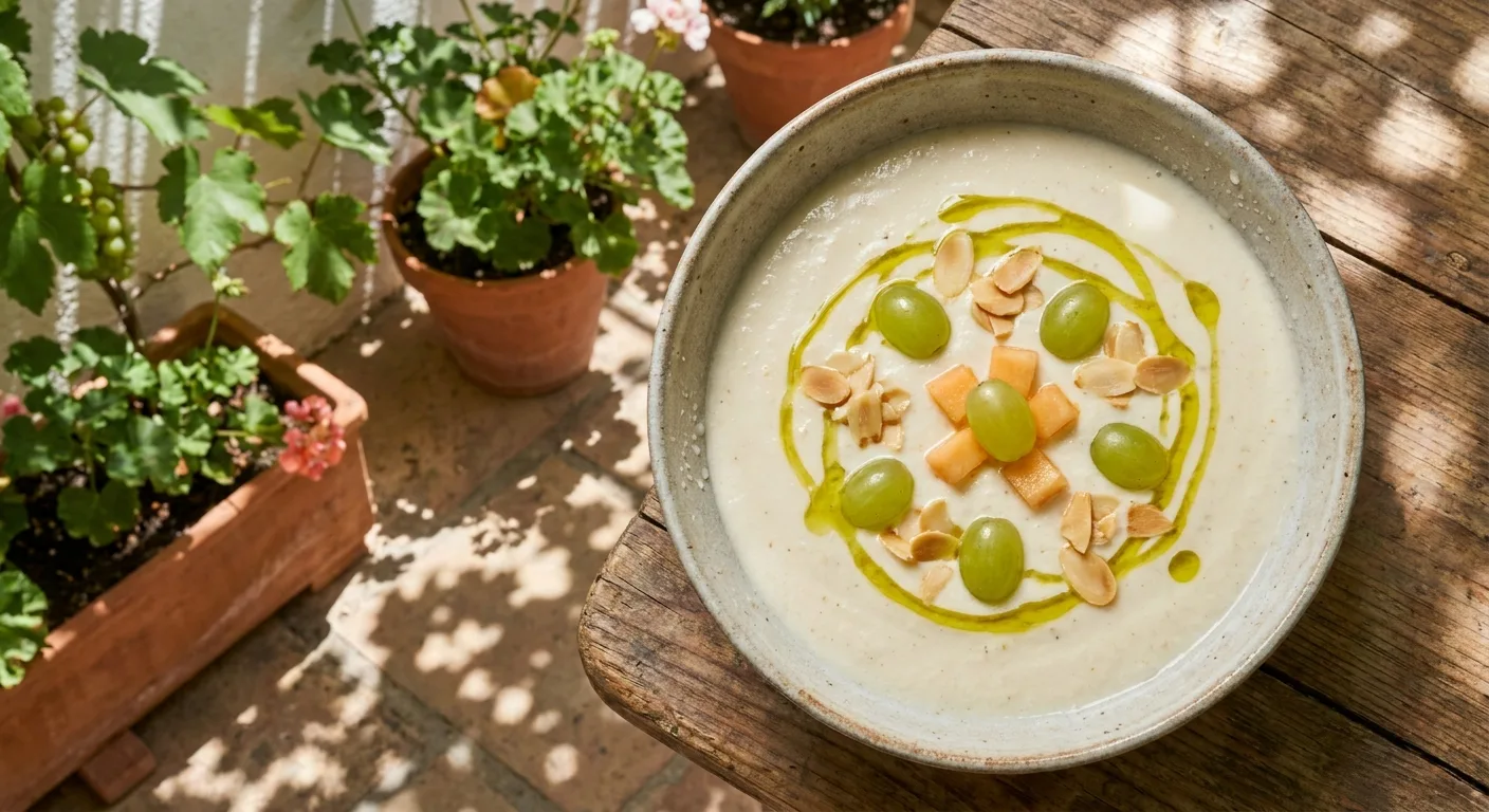 Ajoblanco aux amandes