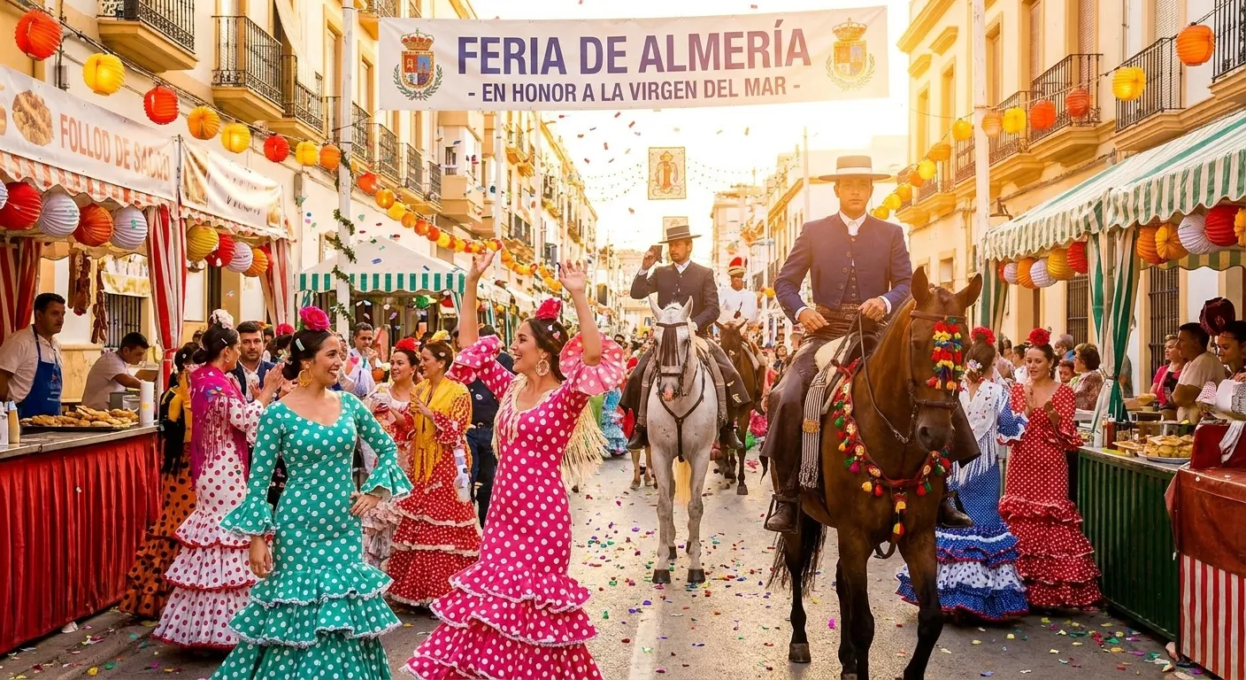 Feria d'Almería en l'honneur de la Virgen del Mar
