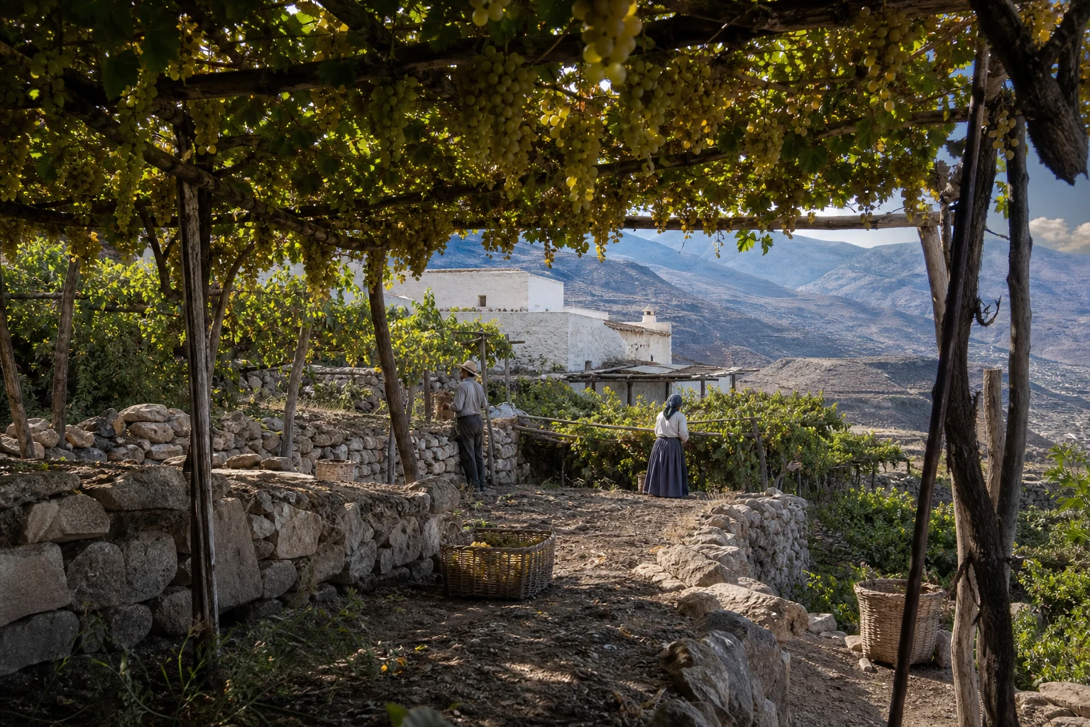 Les parrales historiques d'Alhama